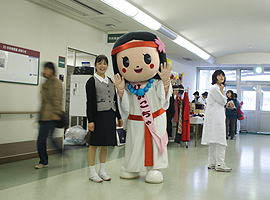 ひみこちゃん」の来訪です。