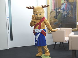 「せんとくん」も応援に来ました