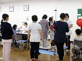身長・体重・胸囲測定